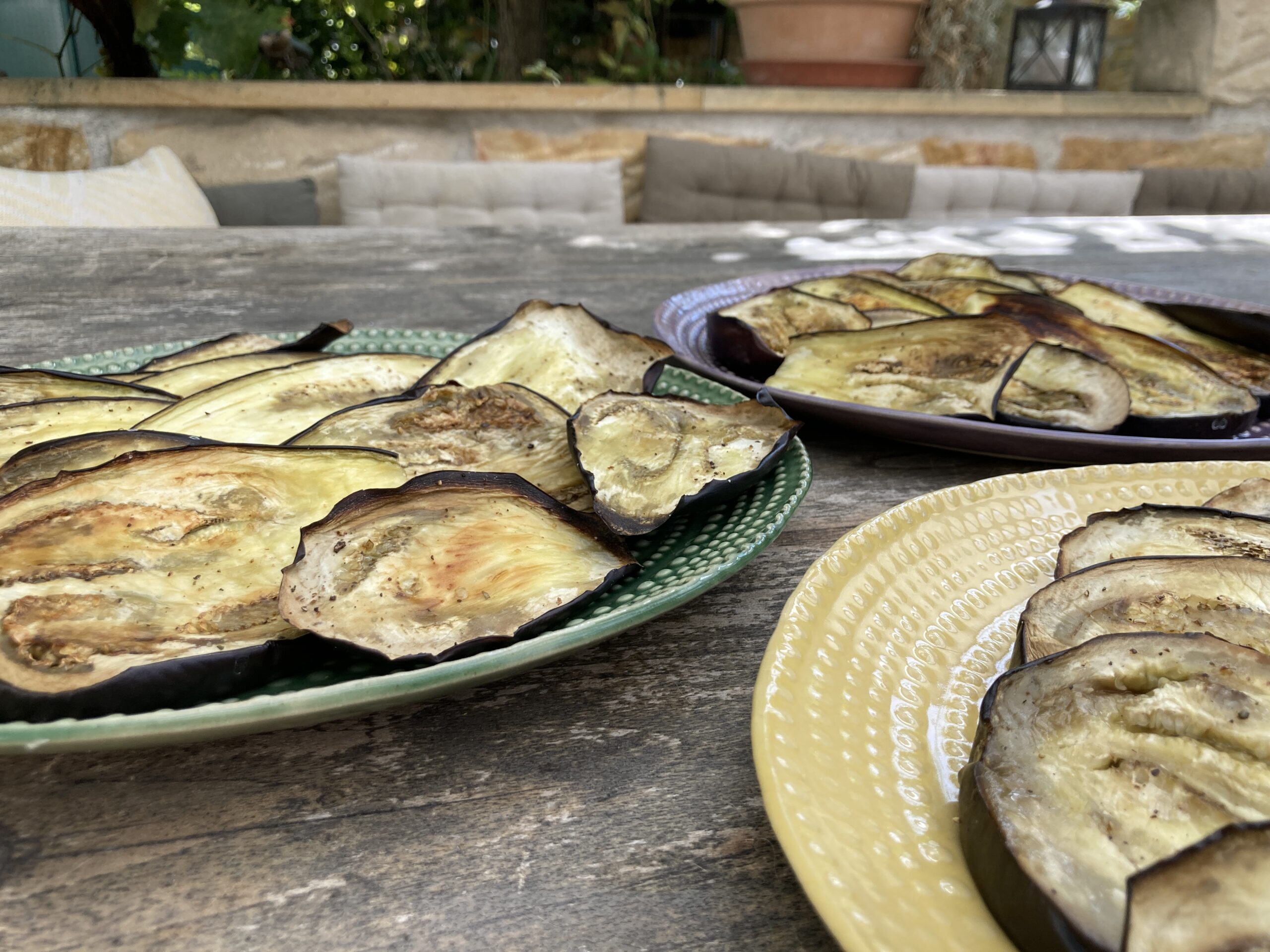 Sommerausklang - Speiseteller in fröhlichen Sommerfarben